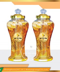 SÁP MẬT ONG NGÂM RƯỢU